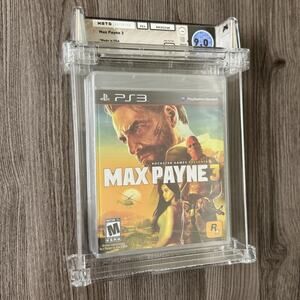 Max Payne 3 PlayStation 3 PS3 WATA 9.0 A Sealed